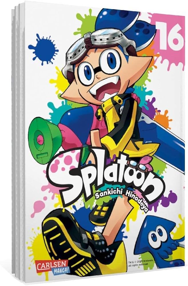 Amazon.com: Splatoon 16: Das Nintendo-Game als Manga! Ideal